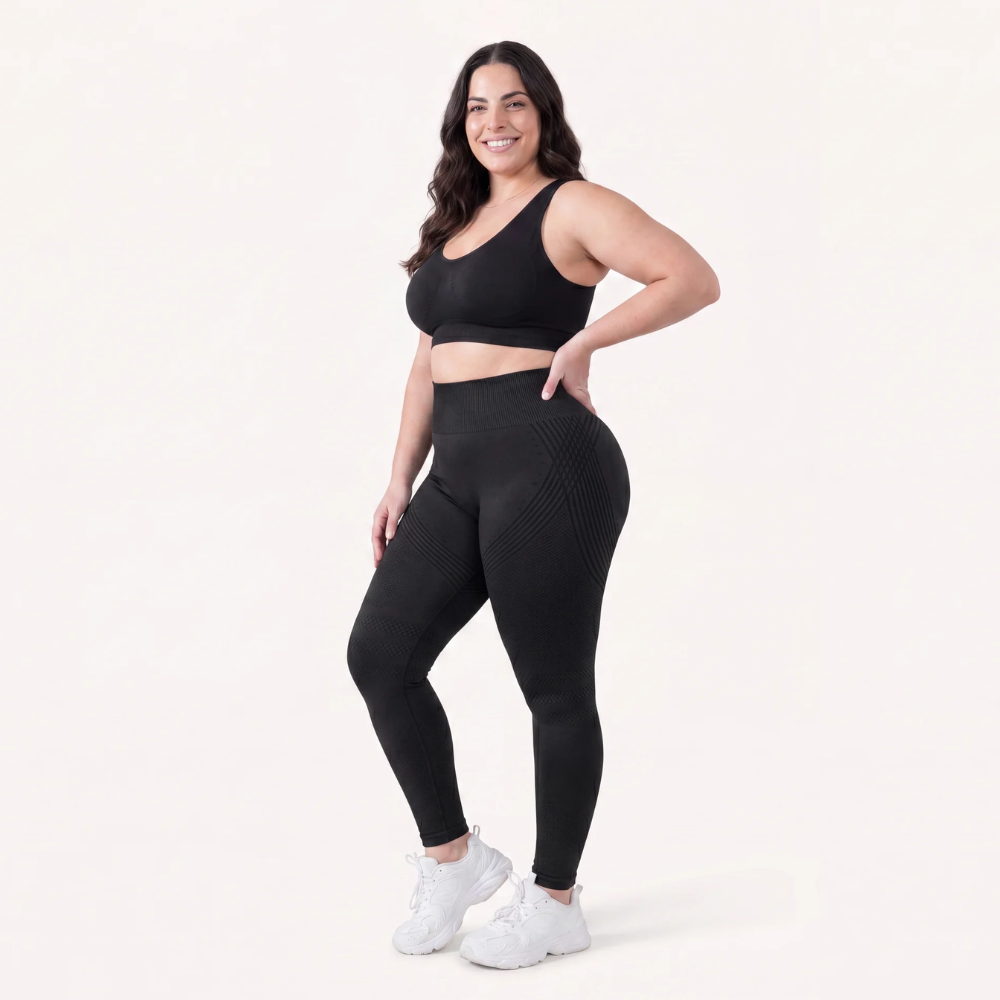 Legging largo con tecnología 3D