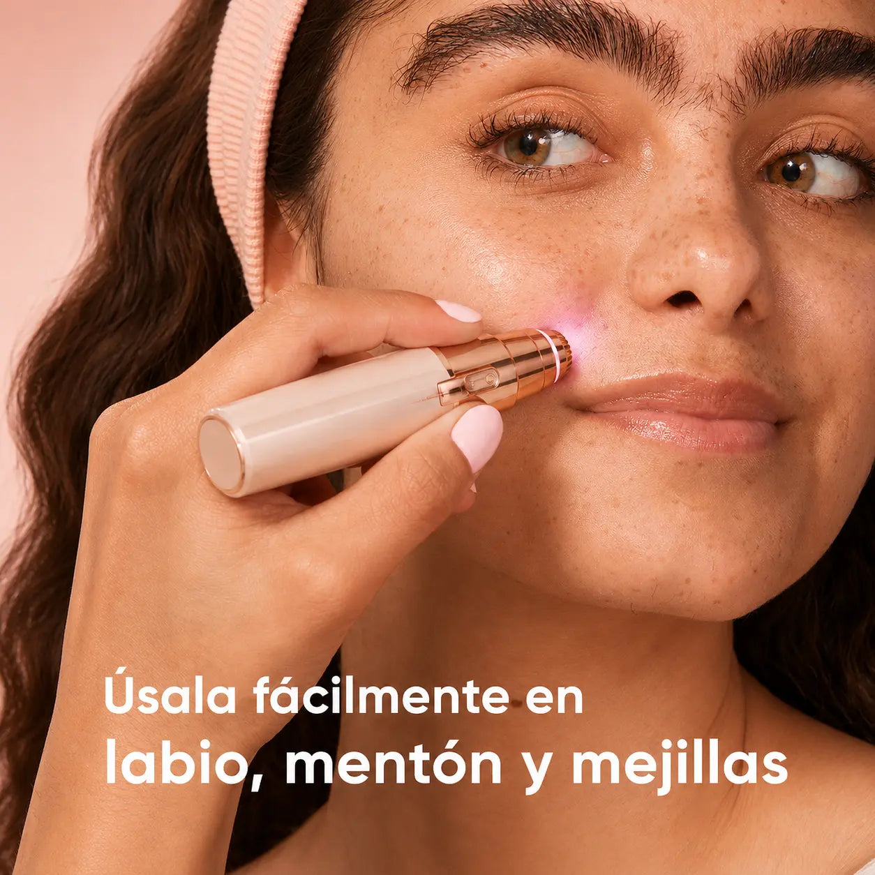 Mervo™ SilkTrim 2 en 1 · Recortadora Facial Recargable