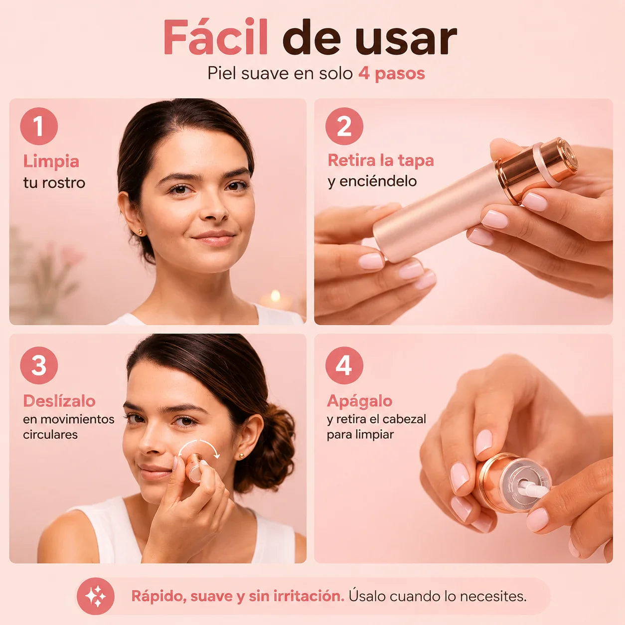 Velora 2 en 1 recortadora bikini y facial